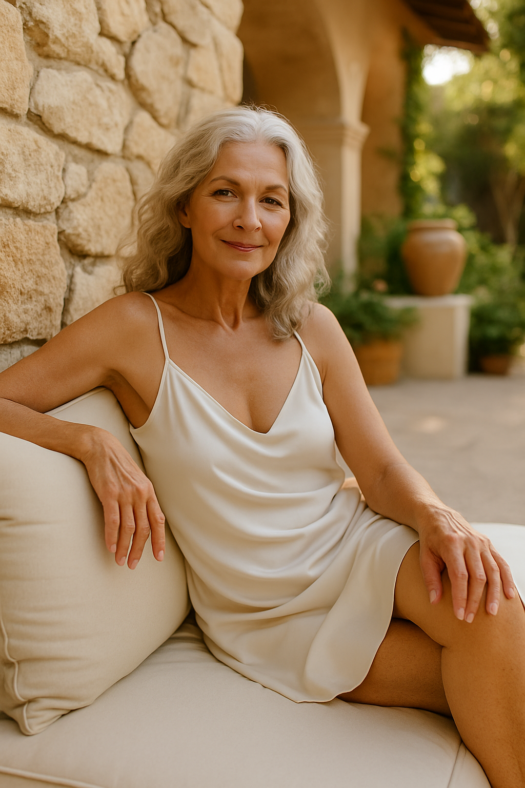 Ageless beauty woman model
